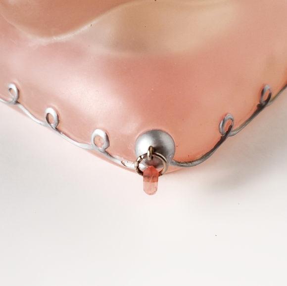 Shoe And Pillow Statue, Vtg Disney Princess Decoration, Pink Cinderella Resin - Picture 4 of 9